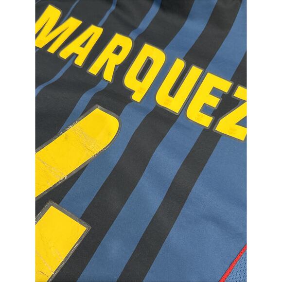 Barcelona Away football shirt 2004 Soccer Nike MARQUEZ Jersey Trikot Mens Sz XL - Picture 9 of 12
